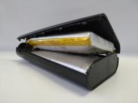 変形したモバイルバッテリー１