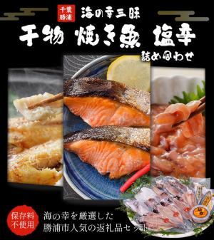 干物・焼魚・塩辛セット