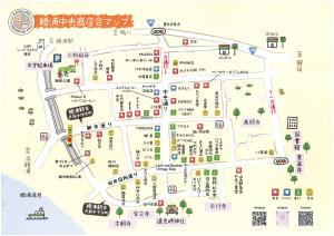 勝浦中央商店会マップ