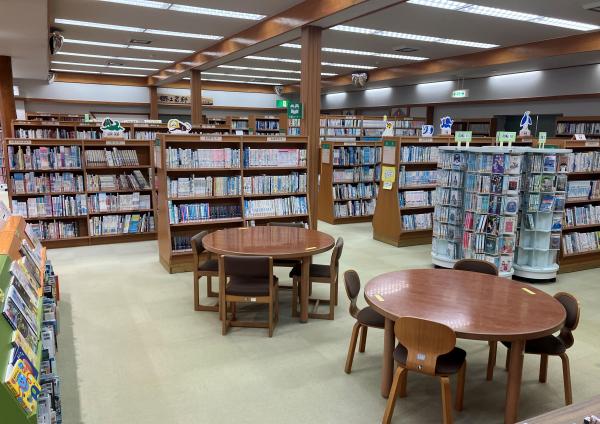 図書館内の写真