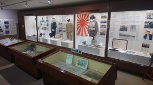 早川さんに関連した軍服等の展示